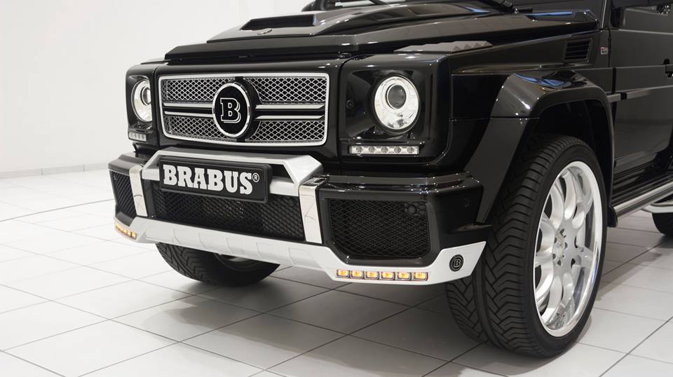Brabus Tunes Mercedes-Benz G500 SWB