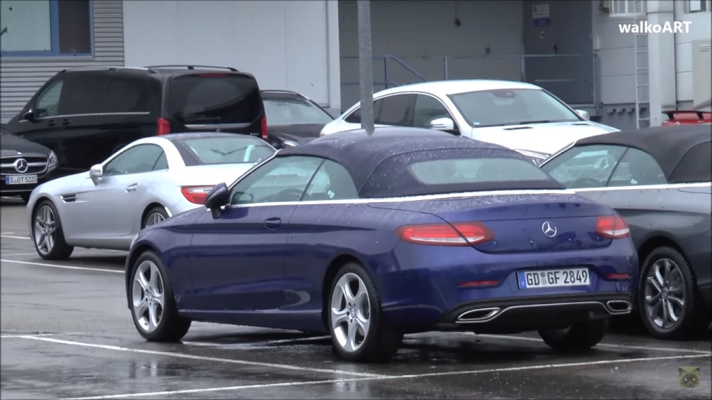 Undisguised Mercedes-Benz C-Class Cabriolet Spotted Again