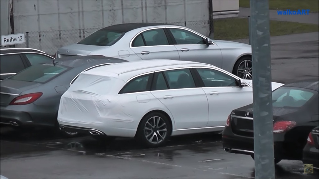 Latest Spy Video Of 2017 Mercedes-Benz E-Class Estate