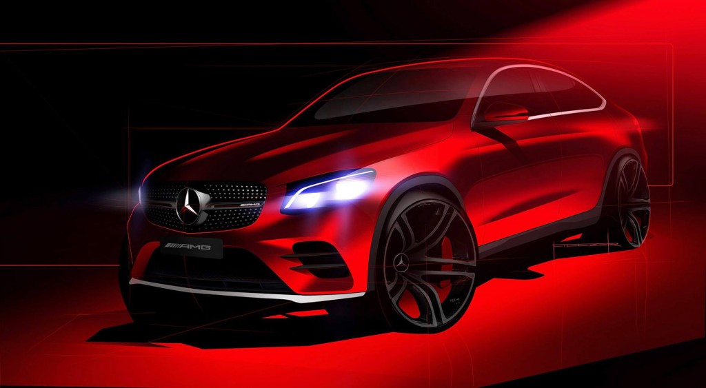 Last Teaser For The Mercedes-Benz GLC Coupe