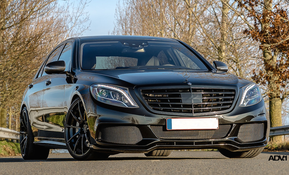 Mercedes-Benz S63 AMG Look Enhanced By ADV1 Wheels