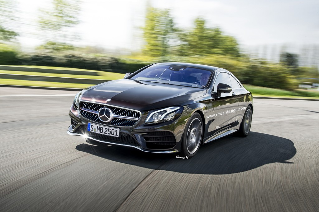 Rendering Of New Mercedes-Benz E-Class Coupe Shows Similarities With Other Models