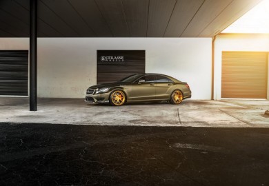 Mercedes-Benz CLS63 AMG Given SM5 Deep Concave Wheels By Strasse