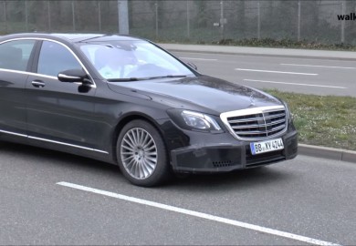 Mercedes-Benz S-Class Facelift Caught On Cam Again