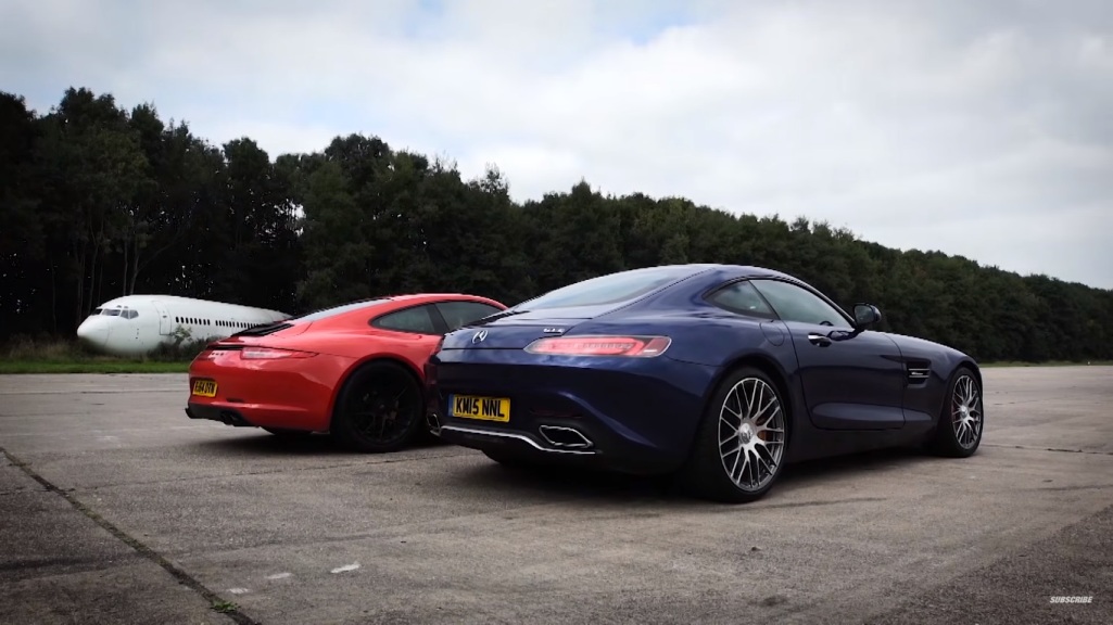 Mercedes-AMG GT S Goes Up Against The Porsche 911 GTS