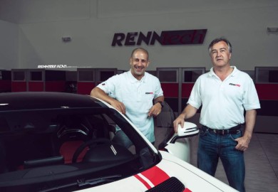 Tony Kanaan Joins Photo-Shoot For RENNtech-tuned Mercedes-AMG GT