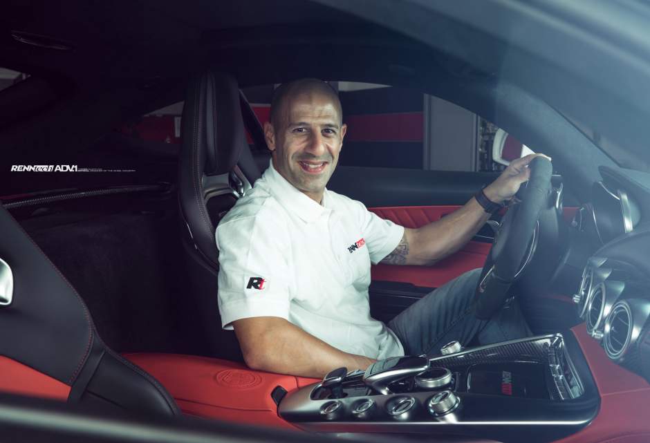 Tony Kanaan Joins Photo-Shoot For RENNtech-tuned Mercedes-AMG GT