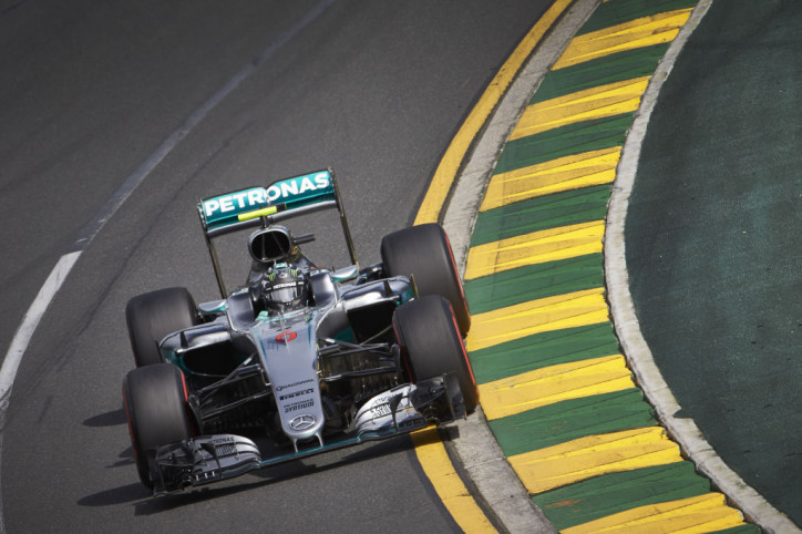 Mercedes AMG Petronas F1 Nico Rosberg wins 2016 Australian GP