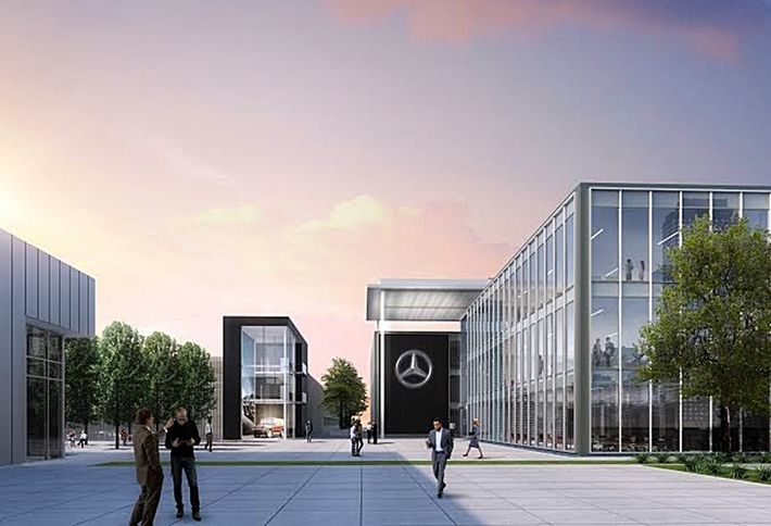 Mercedes-Benz previews design for new Atlanta HQ