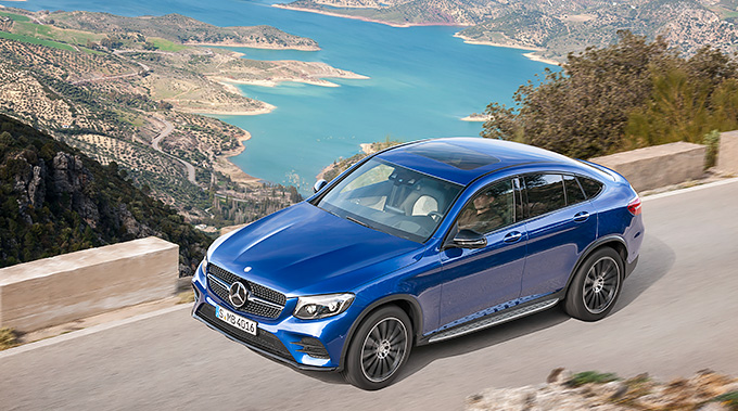Here’s the New Mercedes-Benz GLC Coupe Trailer
