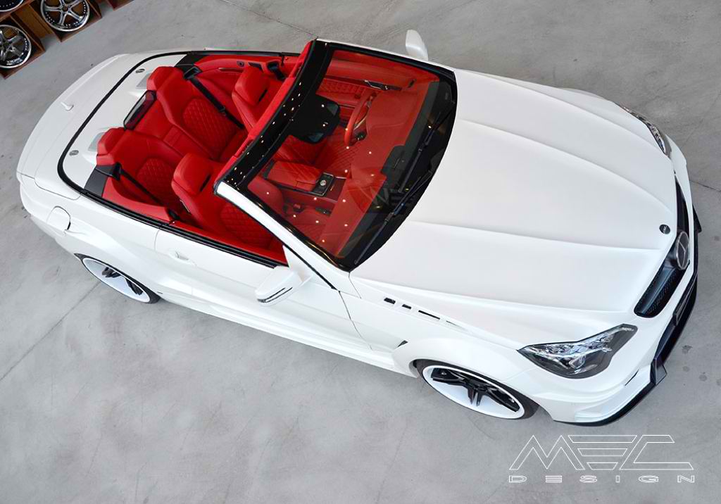 Mercedes Benz E Class Cabriolet Gets A New Look From Mec Design