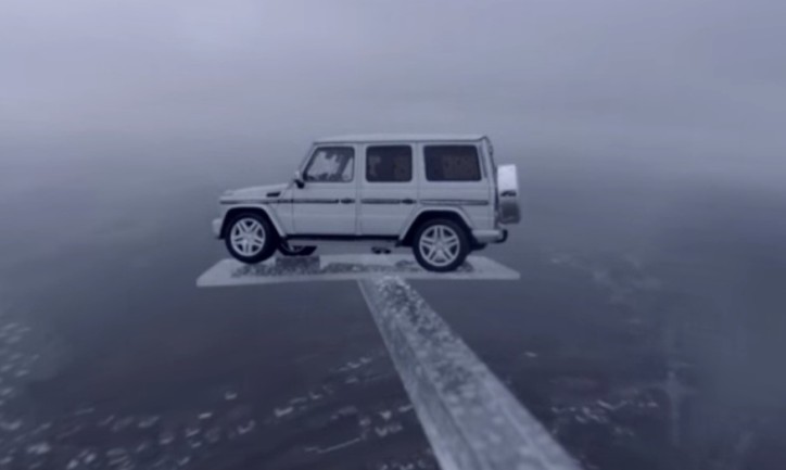 At the Edge of Space Mercedes-Benz Interactive Video