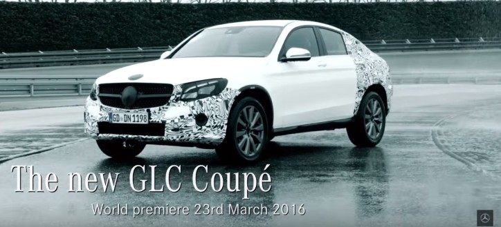 Mercedes-Benz GLC Coupe Teaser Video is Out