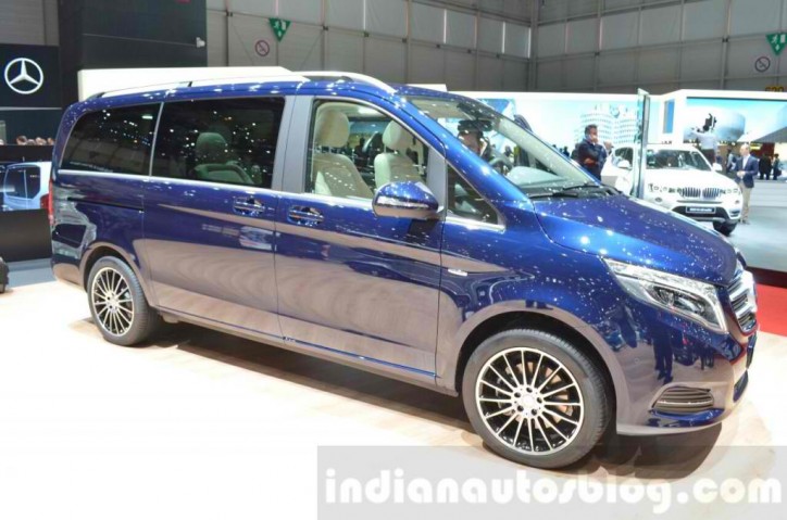 Exclusive Mercedes-Benz V-Class Arrives in Geneva