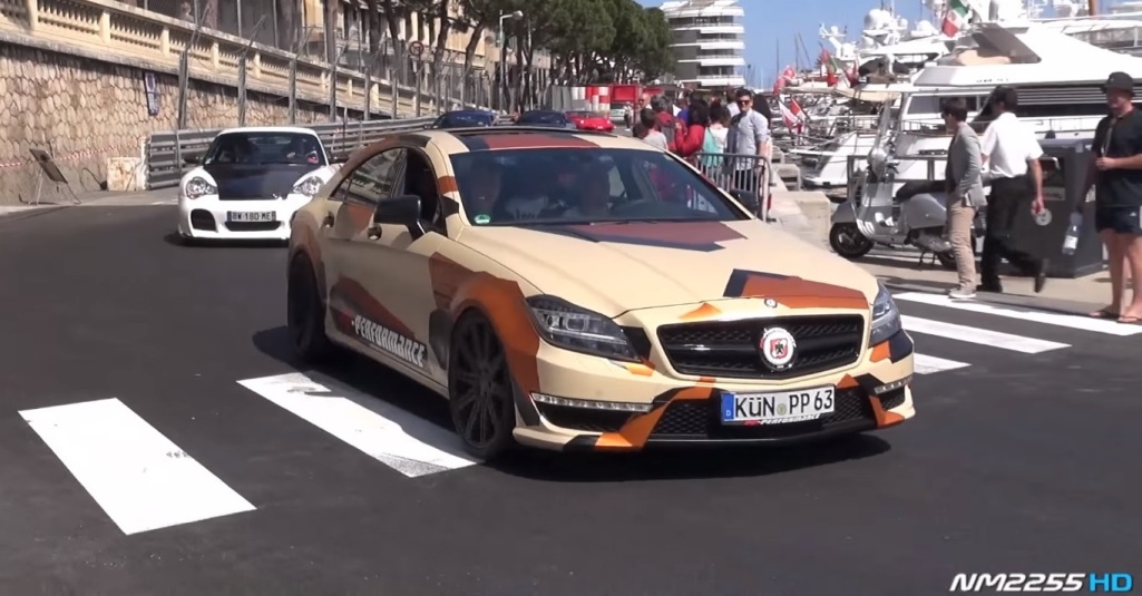 Mercedes-Benz CLS 63 AMG Of PP-Performance Screams Exotic At Monaco