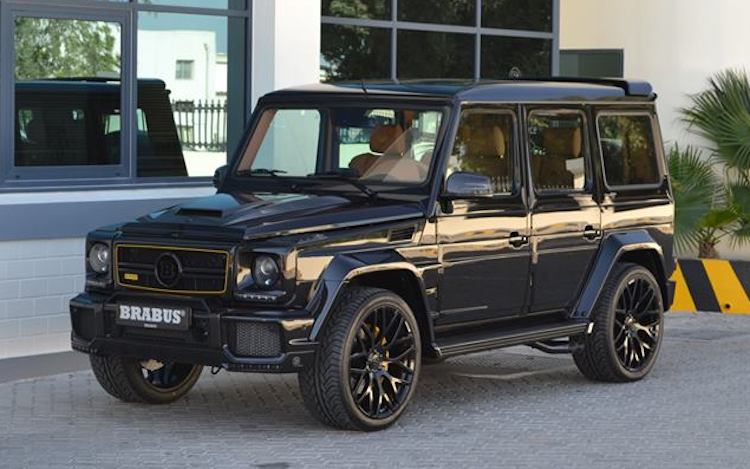 Mean-Looking Brabus-Tuned Mercedes-Benz G63 
