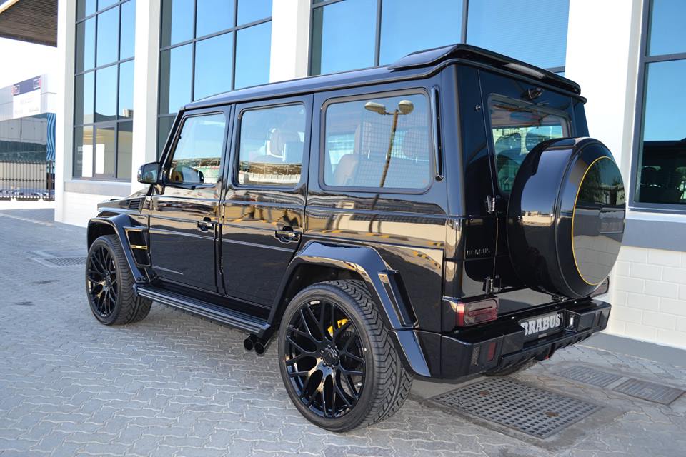 Mean-Looking Brabus-Tuned Mercedes-Benz G63 