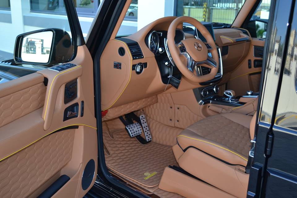 Mean-Looking Brabus-Tuned Mercedes-Benz G63 