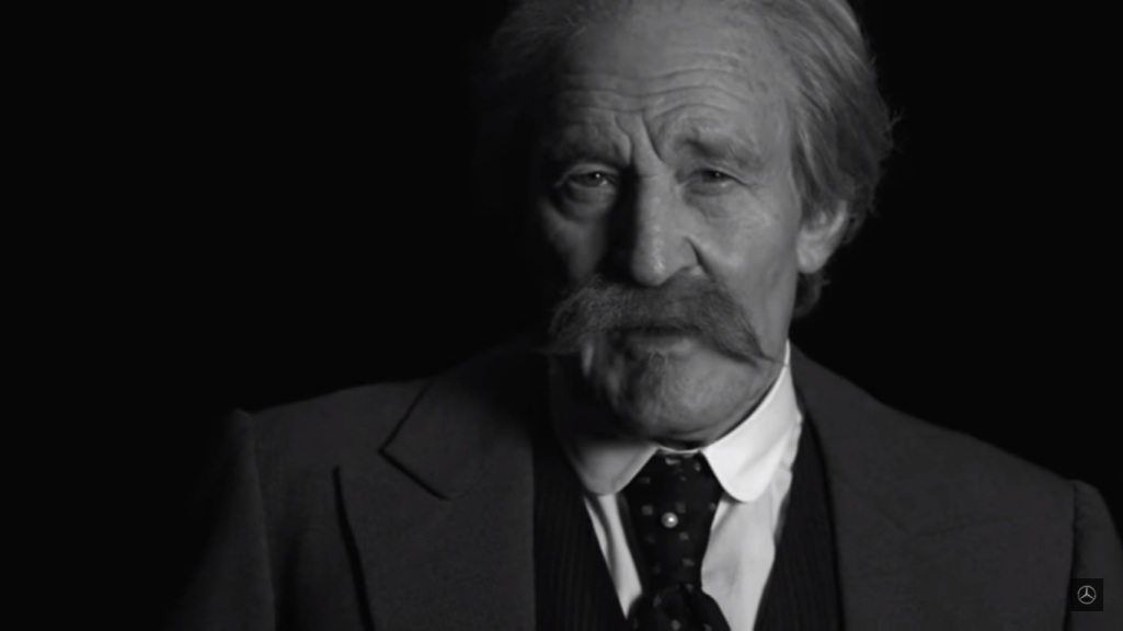 Carl Benz Comes Back To Show The Sense Of Humor Of Mercedes-Benz 