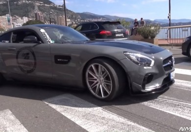 Mercedes-AMG GT Sporting Prior Design Wide Body Kit Spotted