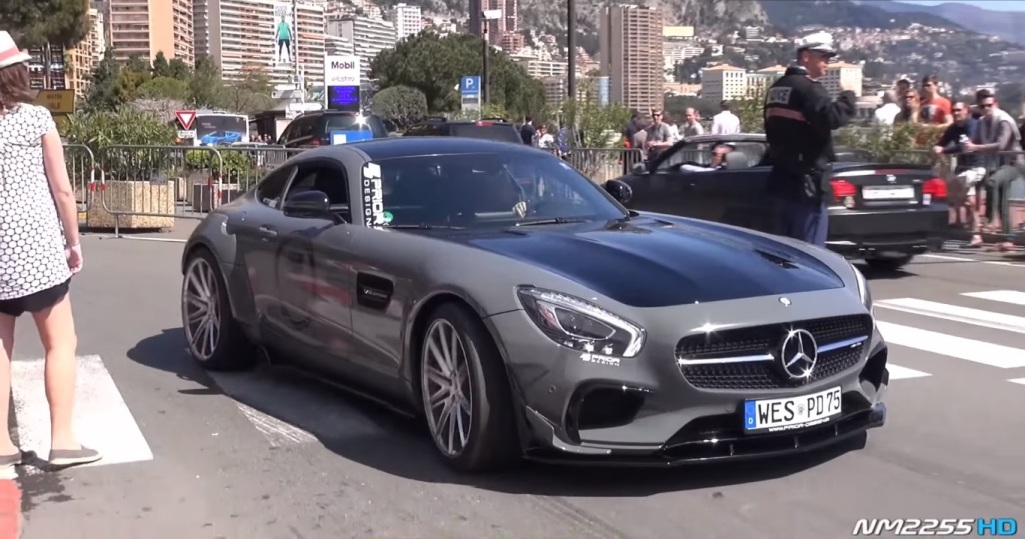 Mercedes-AMG GT Sporting Prior Design Wide Body Kit Spotted