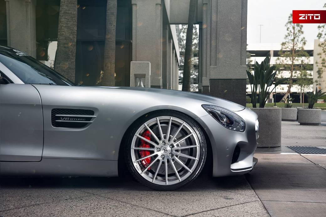 Mercedes-AMG GT S Receives Zito Wheels 