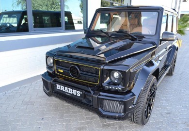 Mean-Looking Brabus-Tuned Mercedes-Benz G63