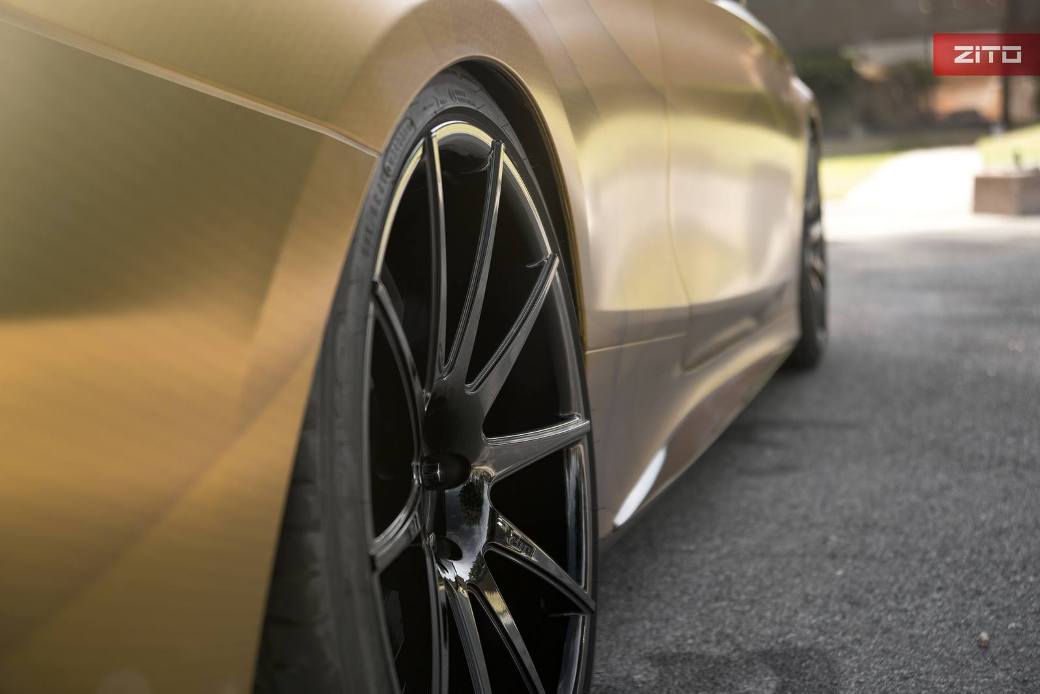 2016 Mercedes-Benz S500 Coupe Looks Impressive In Gold Wrap