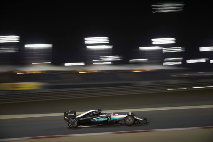 Lewis Hamilton Mercedes F1 2016 Bahrain Grand Prix