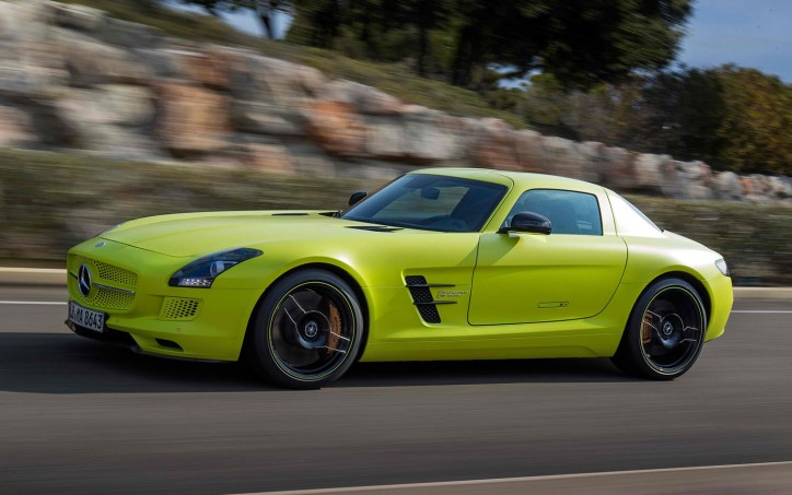 mercedes-benz sls amg gt electric drive