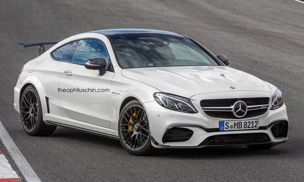 Mercedes-Benz C63 Black Series Rendered