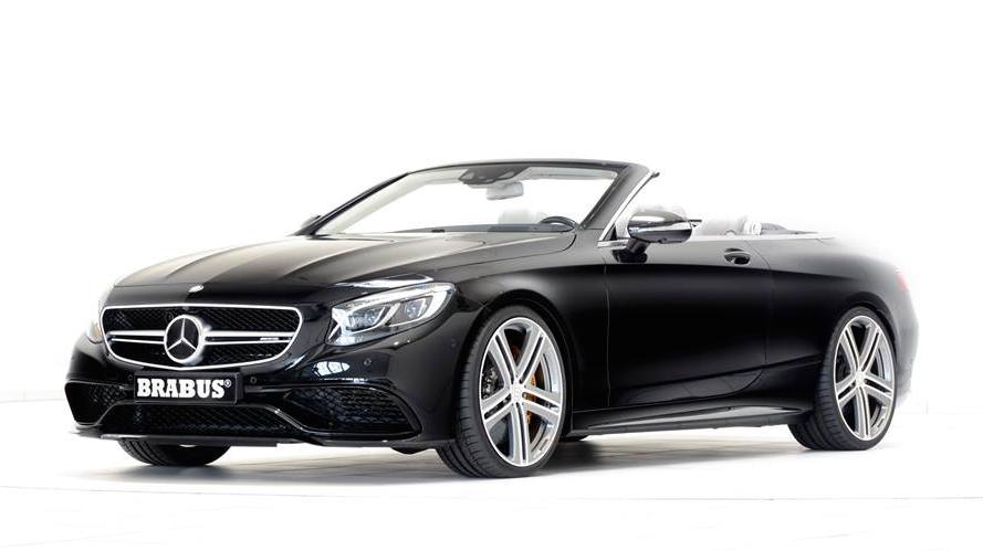 Brabus-Tuned Mercedes-Benz S63 Cabriolet Given Monoblock Wheels