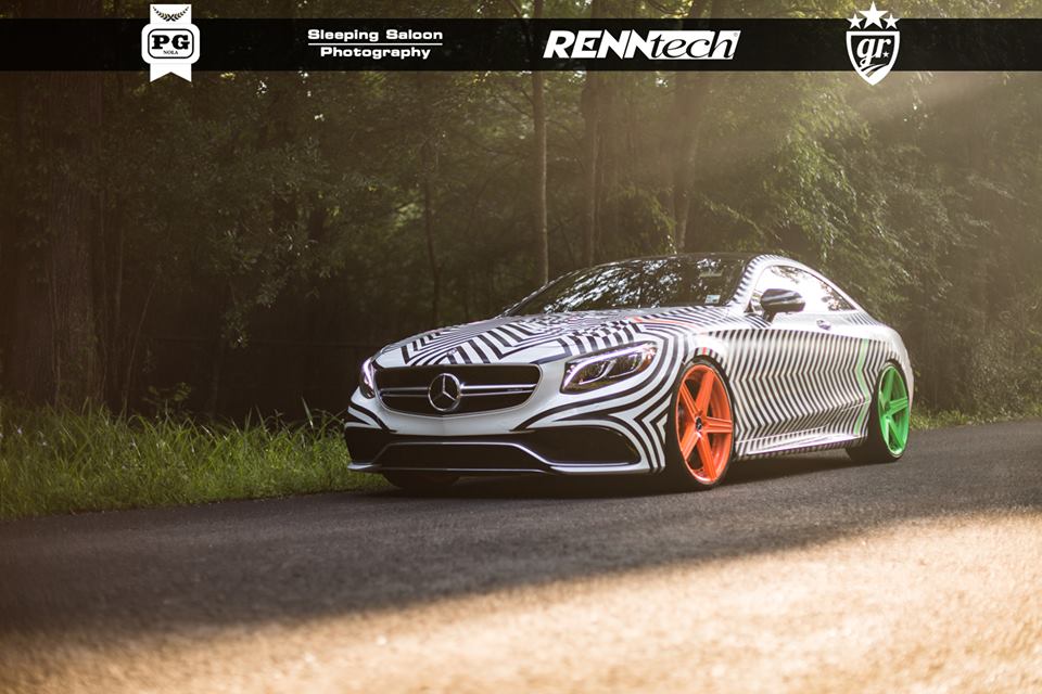 RENNtech-Tuned Mercedes-Benz S63 Coupe Catches Attention At GoldRush Rally