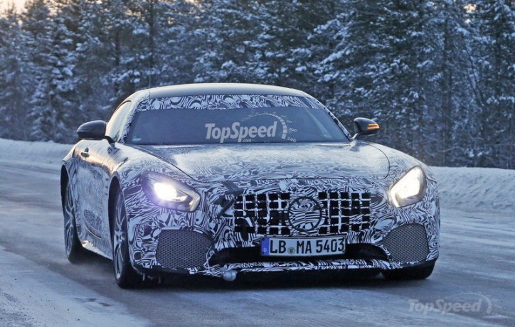 Spy Shots Reveal Details Of 2018 Mercedes-AMG GT R
