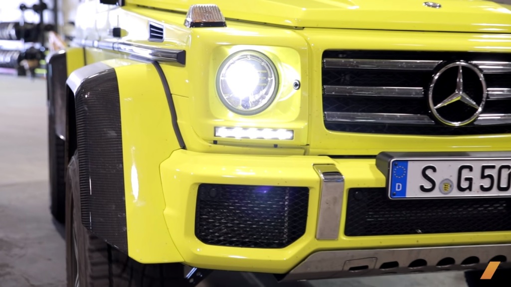 Reason Why Mercedes-Benz G500 4×4² Is Awesome