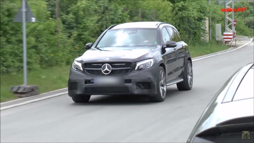 Engine Sound Of Mercedes-AMG GLC 63 Prototype Muted