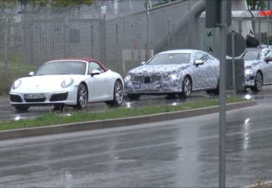 Mercedes-Benz E-Class Coupe Prototypes Caught On Cam