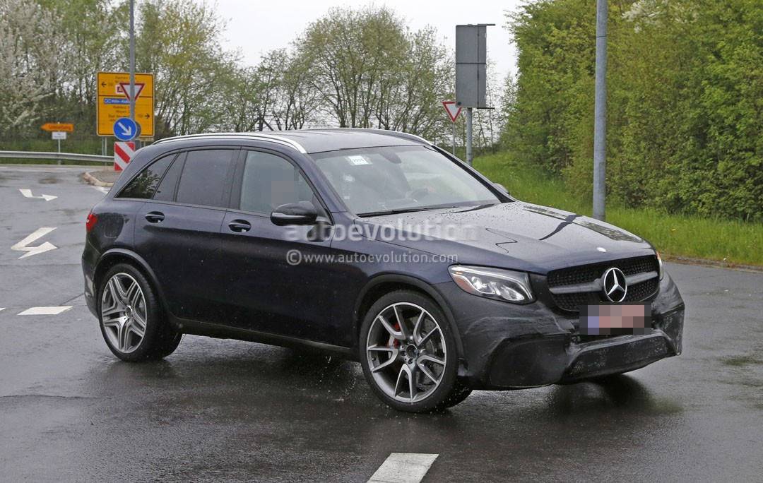 Prototype Of Latest Mercedes-AMG GLC 63 Spotted