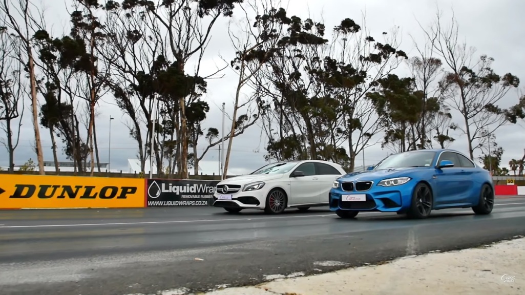 Mercedes-Benz A45 AMG Goes Up Against BMW M2