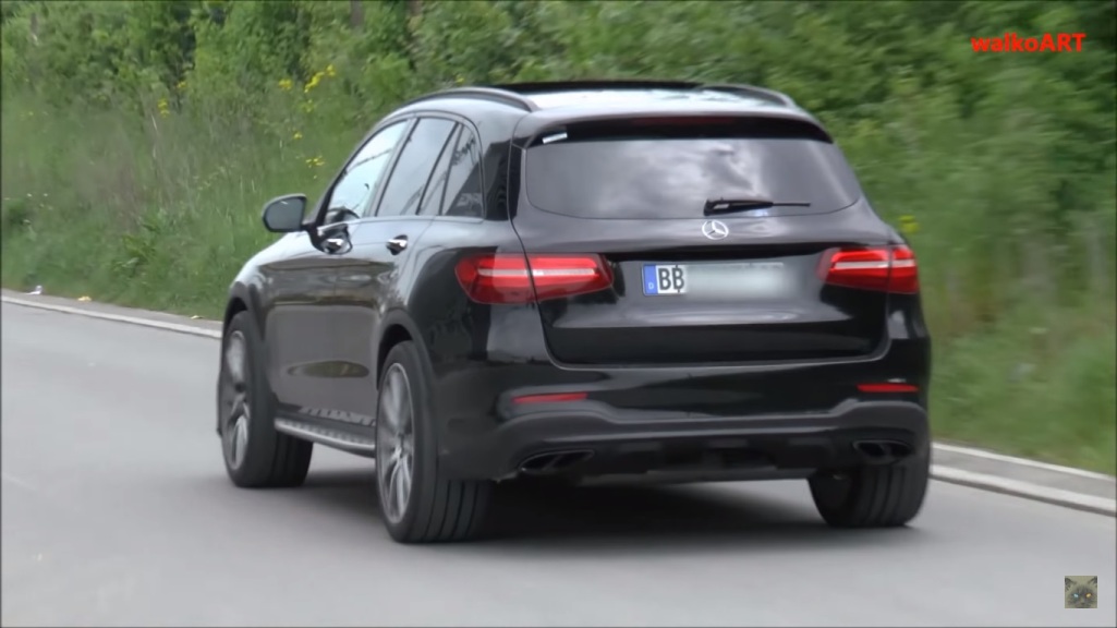 Engine Sound Of Mercedes-AMG GLC 63 Prototype Muted