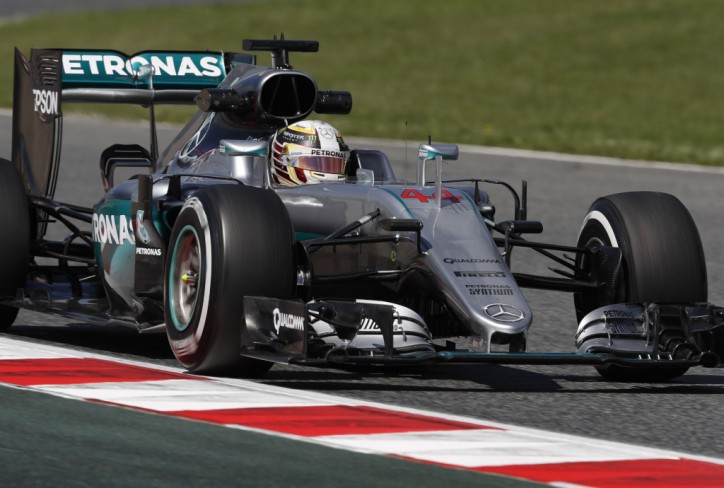 Lewis Hamilton Mercedes F1 2016 Spanish Grand Prix