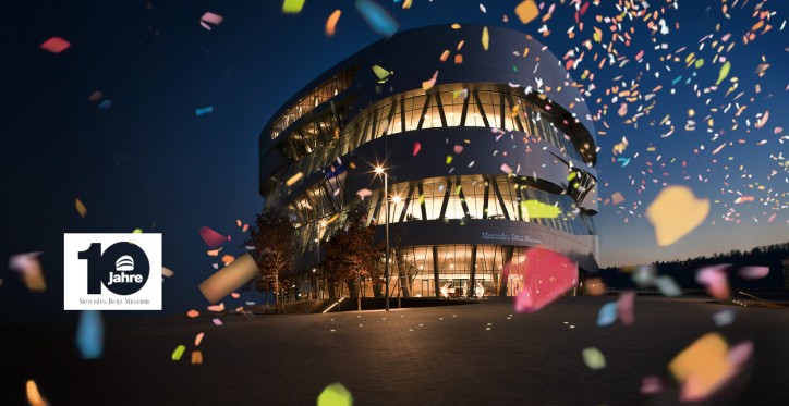 Mercedes-Benz Museum Treats Fans on Its Anniversary Weekend