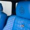 Blue Interior Of Brabus Mercedes-Benz G500 4x4 Highlighted