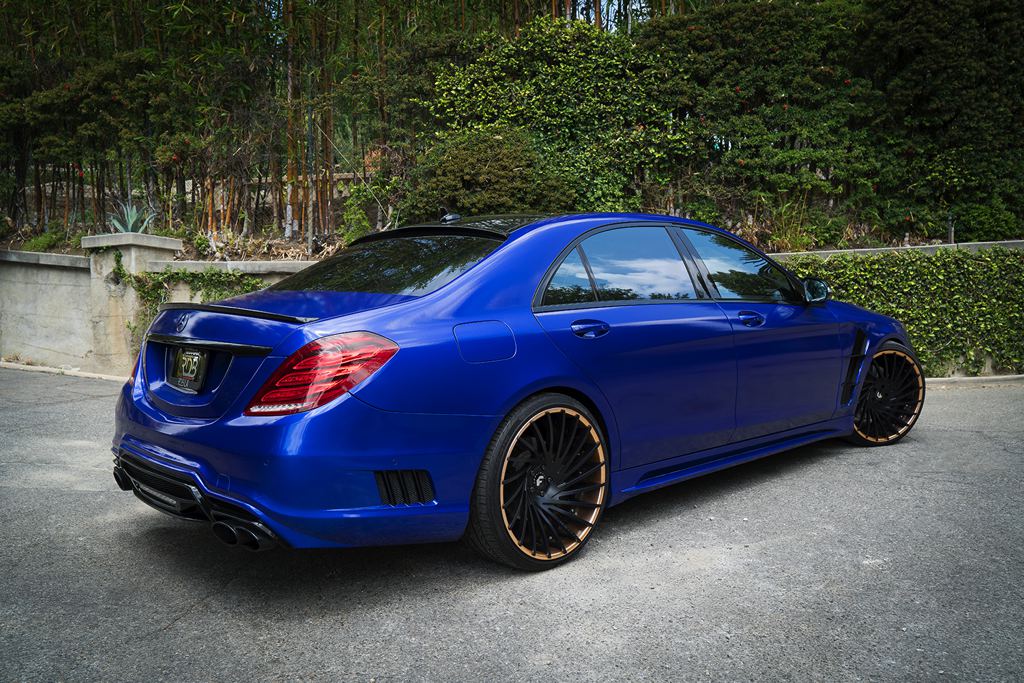 RDB LA Enhances Wald Mercedes-Benz S-Class Black Bison