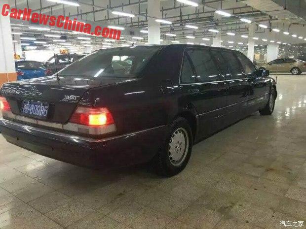 Mercedes-Benz S-Class Pullman Rebadged In Shanghai