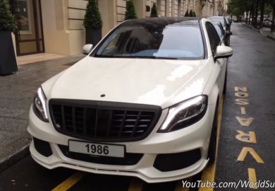 Low-Key Brabus Maybach Rocket 900 Seen In Paris