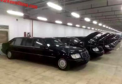 Mercedes-Benz S-Class Pullman Rebadged In Shanghai