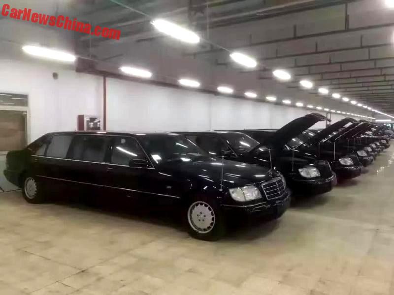 Mercedes-Benz S-Class Pullman Rebadged In Shanghai