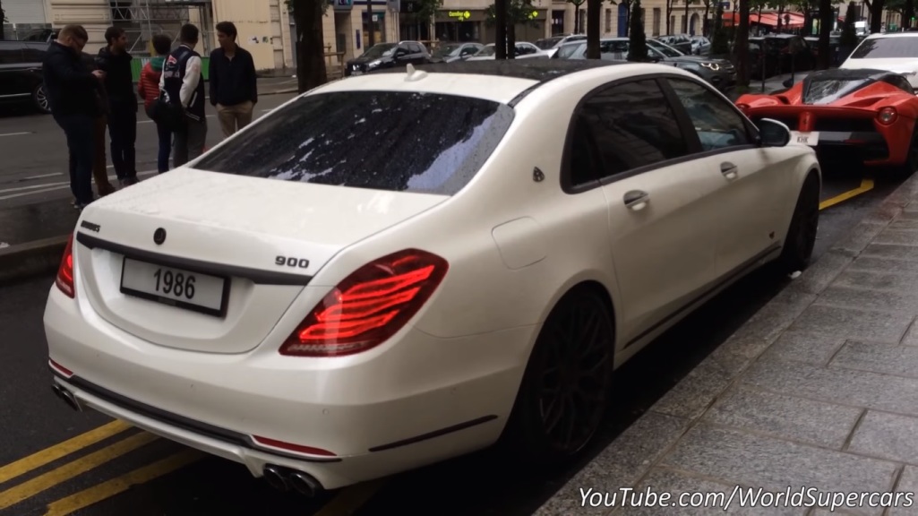 Low-Key Brabus Maybach Rocket 900 Seen In Paris