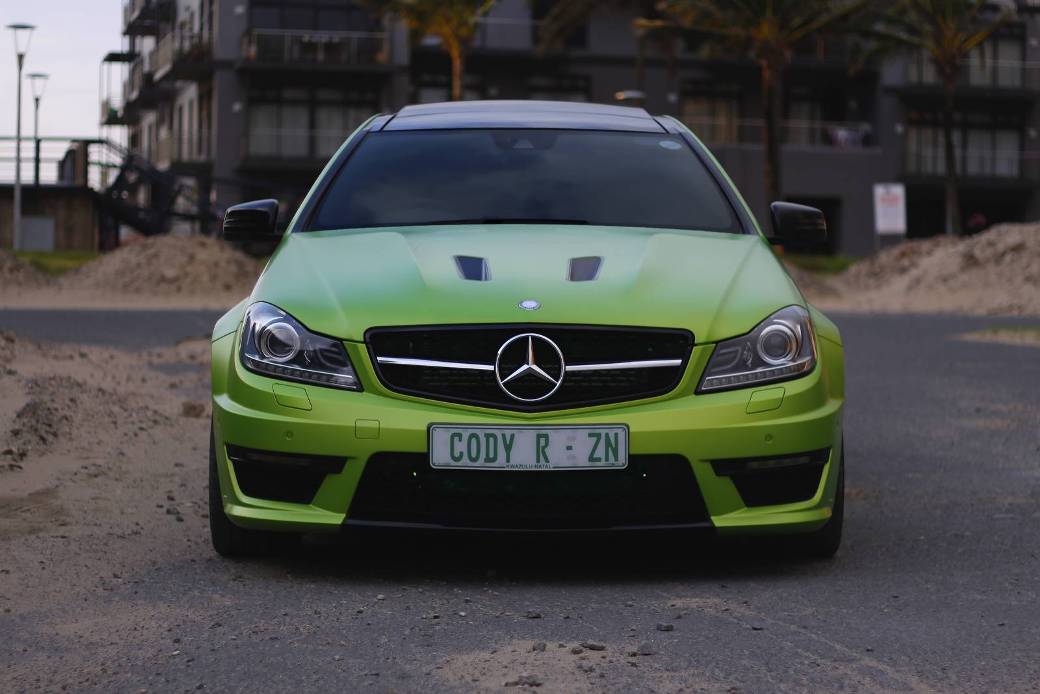 Rare Mercedes-Benz C63 AMG Coupe Legacy Edition Spotted